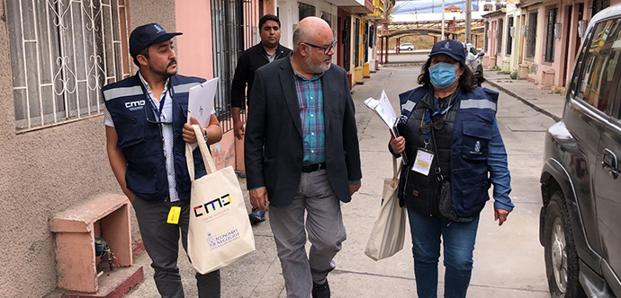 Son 45 encuestadores y encuestadoras del Centro de Microdatos de la Universidad de Chile,   quienes estarán hasta el 31 de enero realizando la aplicación de este instrumento en viviendas de las 15 comunas de la Región de Coquimbo.       