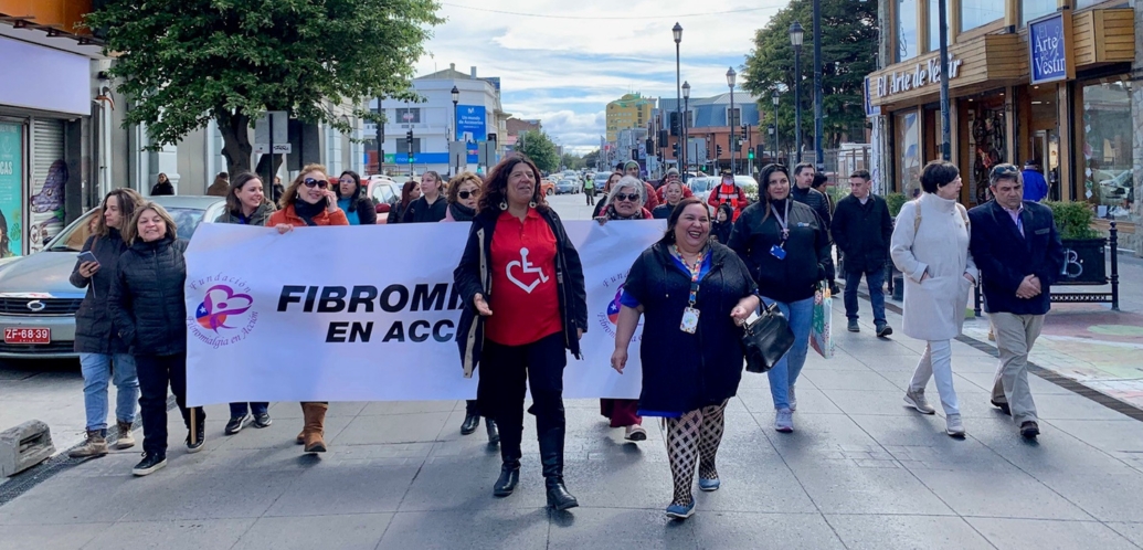 Participantes de caminata para conmemorar el Día Internacional de las personas con Discapacidad