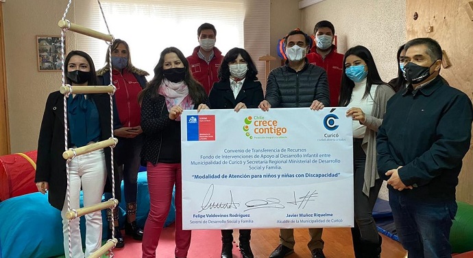 En el nuevo espacio se espera dar cobertura a un centenar de niños, donde recibirán atención kinésica, de terapeutas ocupacionales y fonoaudiólogos, gracias a recursos del Chile Crece Contigo.