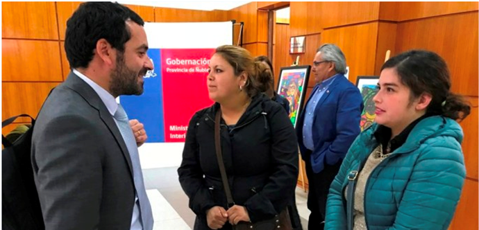 Beneficiarias compartieron un almuerzo junto a autoridades.